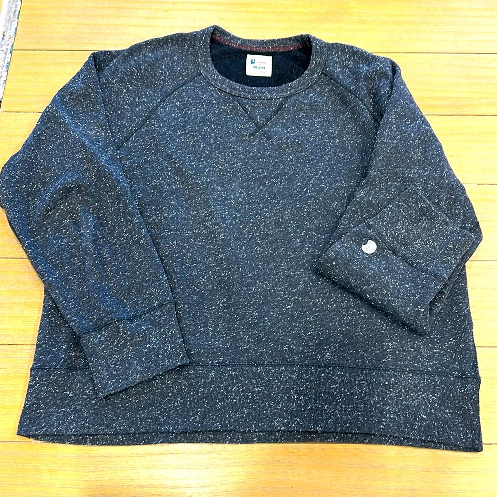 Todd Snyder Charcoal Speckled Sweatshirt